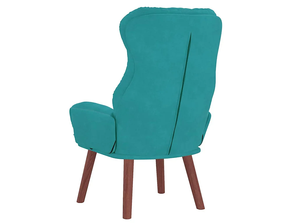 fauteuil Turquoise 69 x 74 x 93 cm Velours
