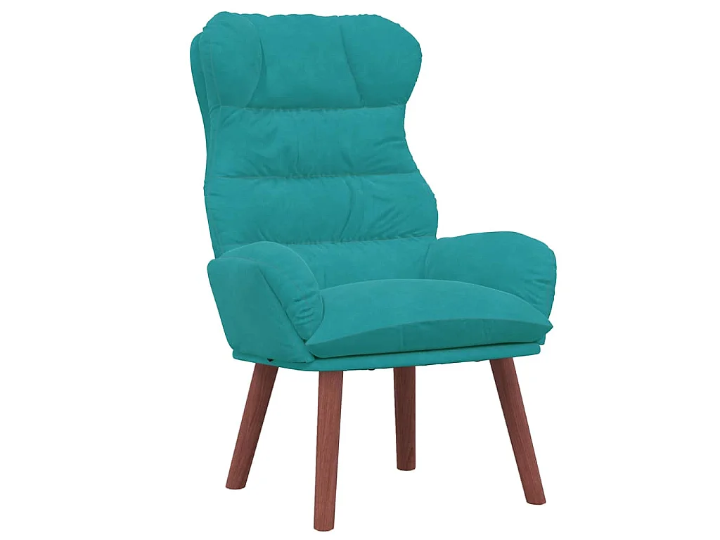fauteuil Turquoise 69 x 74 x 93 cm Velours