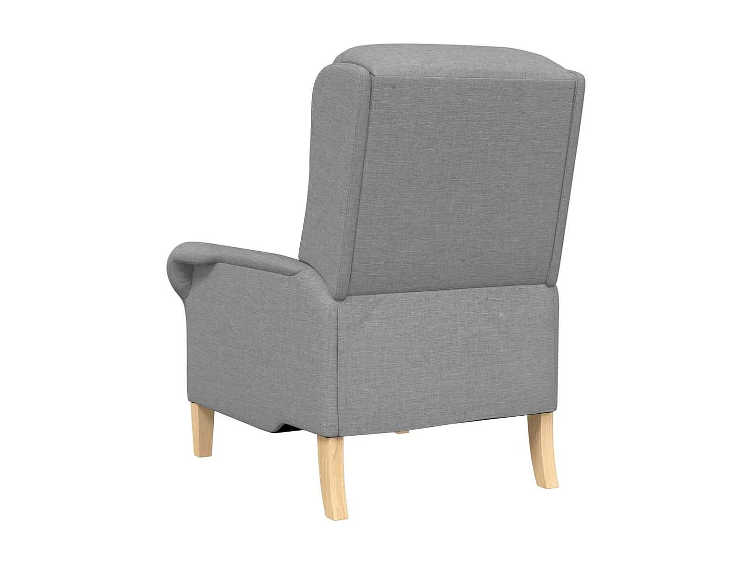 fauteuil Gris clair 76 x 94 x 102 cm tissu