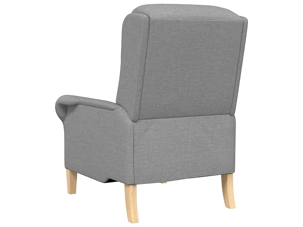 fauteuil Gris clair tissu