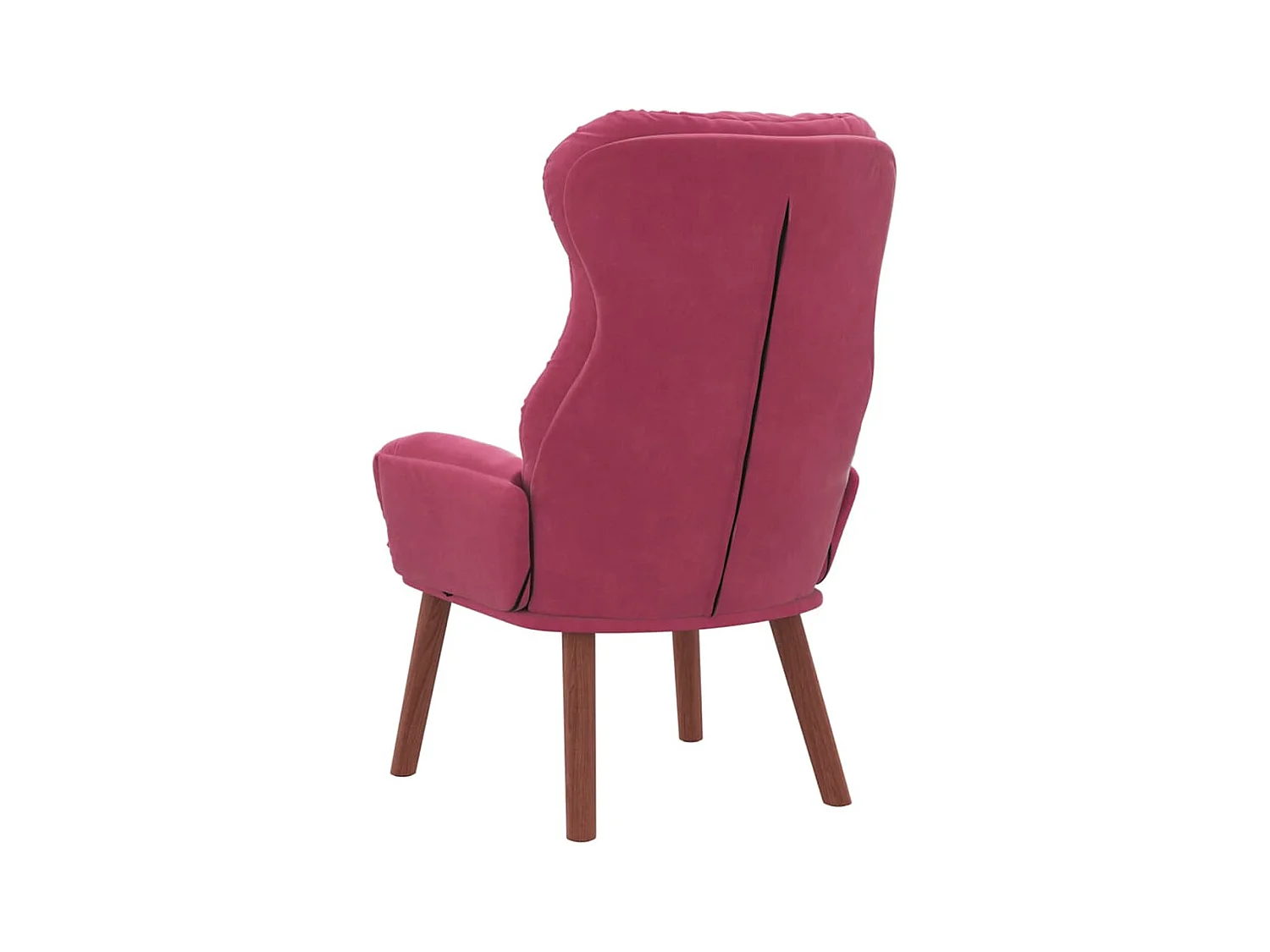 Fauteuil relaxant Rouge bordeaux 69 x 74 x 93 cm Velours