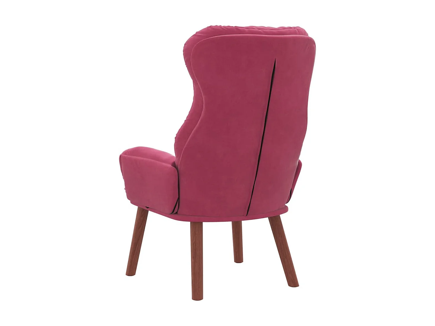 Fauteuil relaxant Rouge bordeaux 69 x 74 x 93 cm Velours