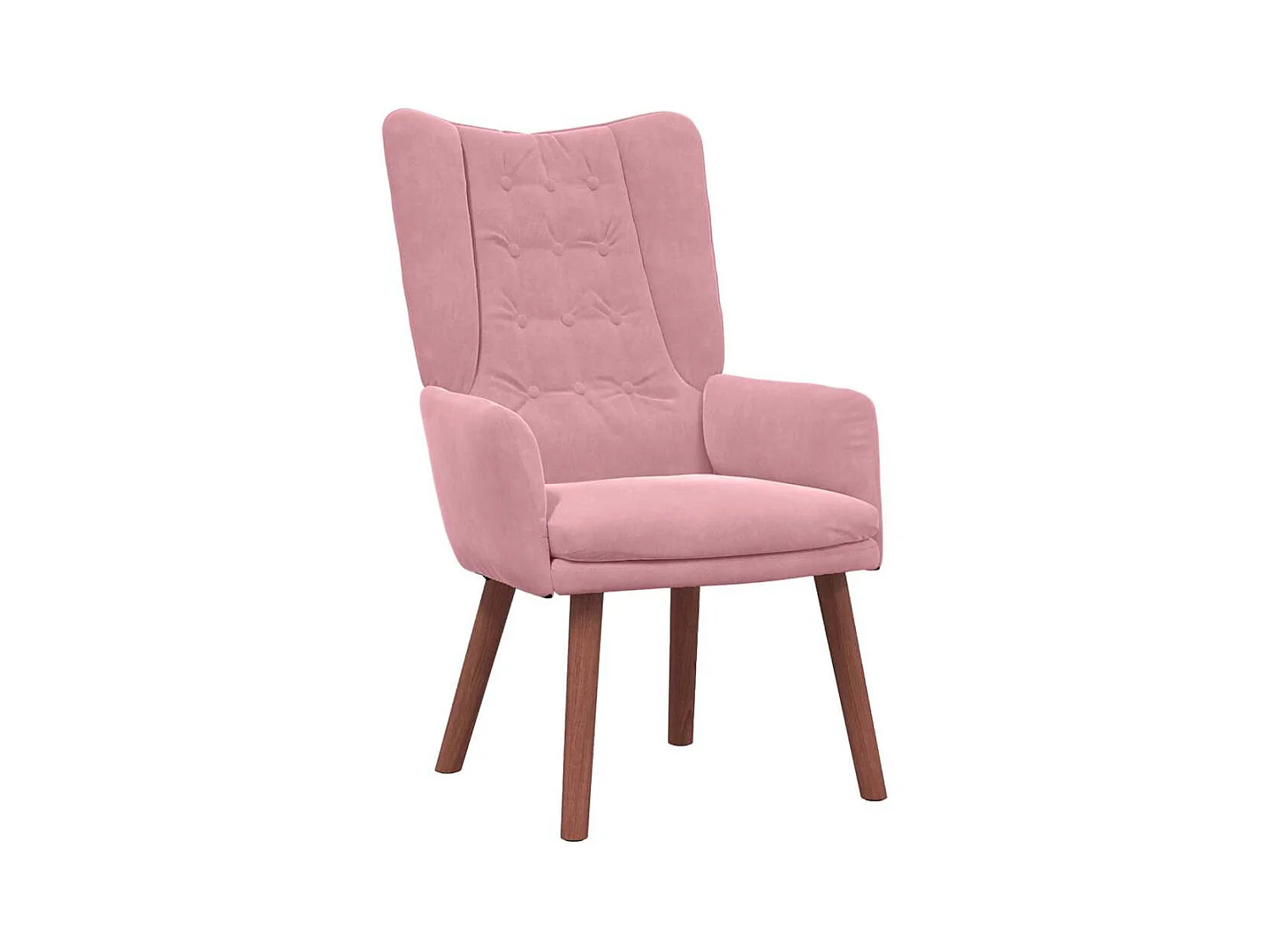 Fauteuil relaxant Rose 63 x 67 x 94 cm Velours