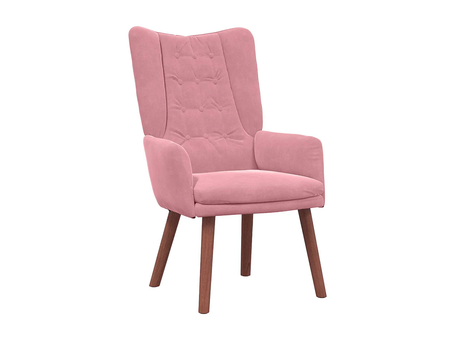 fauteuil Rose 63 x 67 x 94 cm Velours