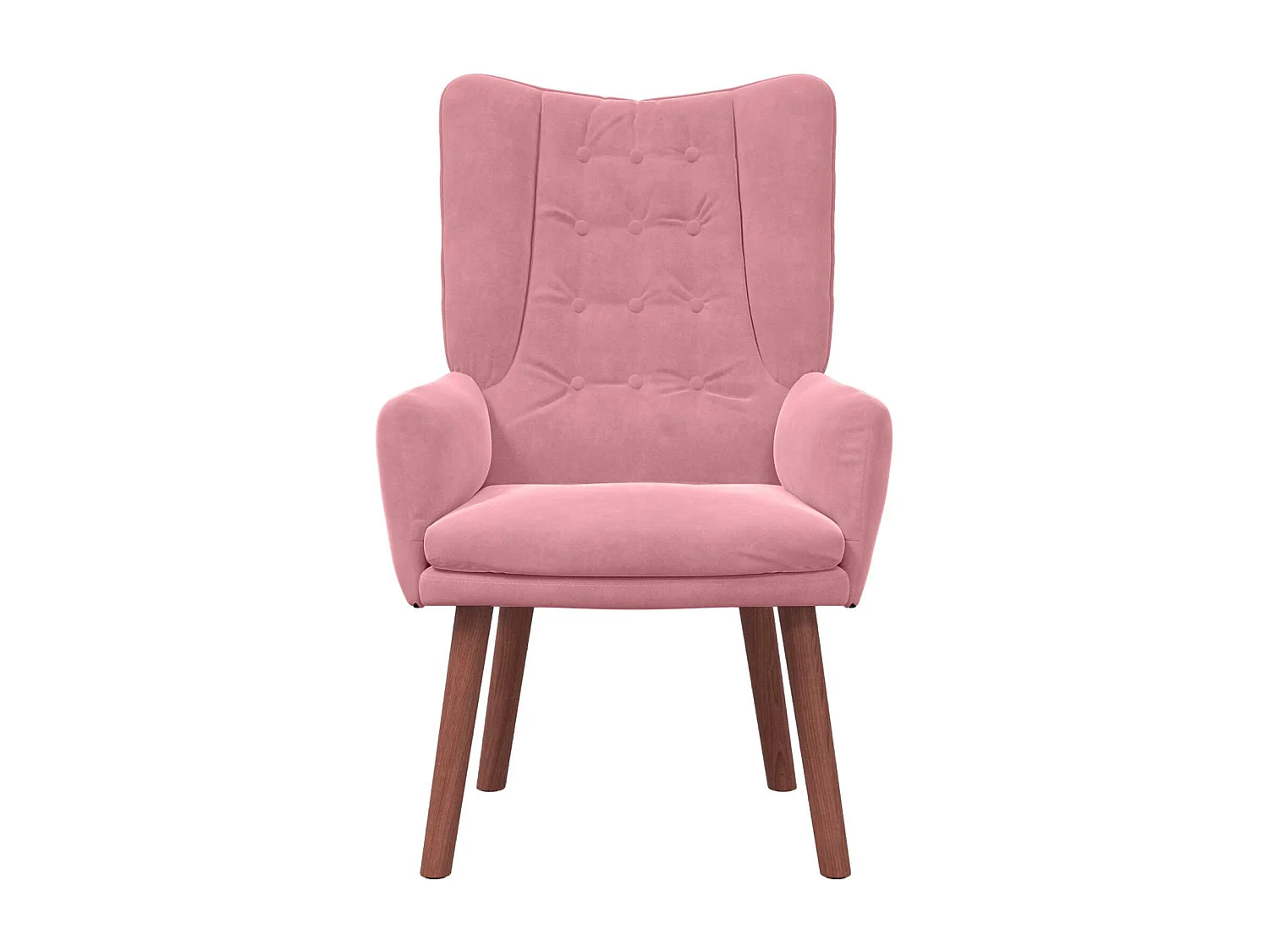 fauteuil Rose 63 x 67 x 94 cm Velours