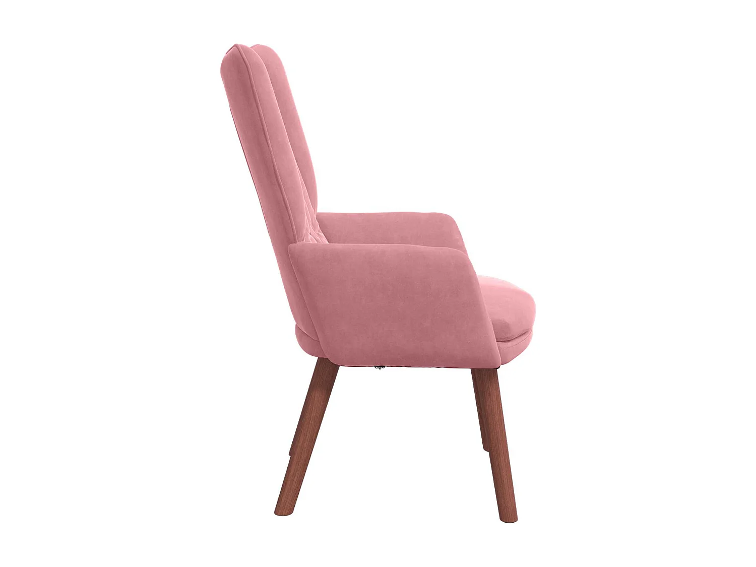 fauteuil Rose 63 x 67 x 94 cm Velours