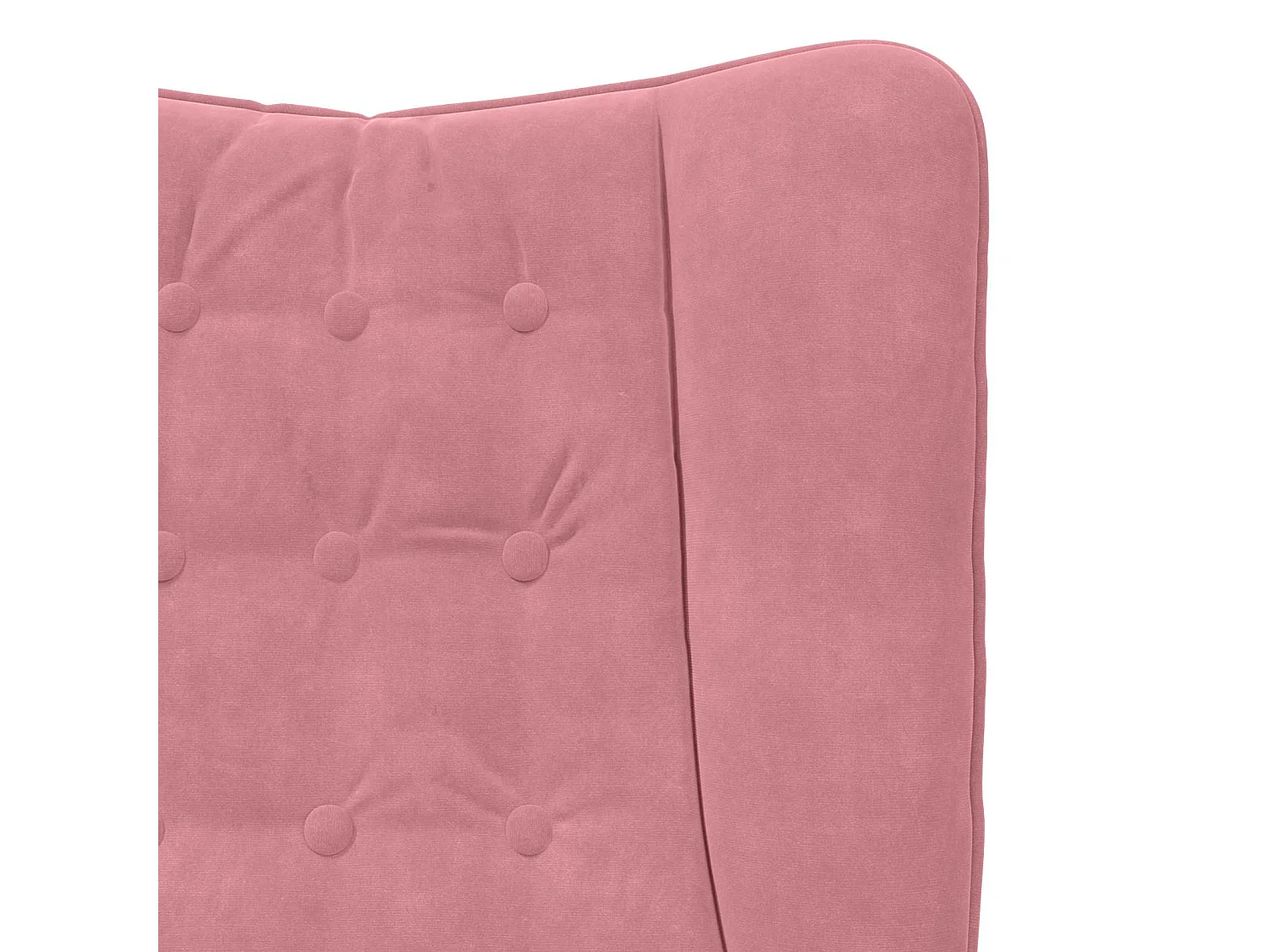 fauteuil Rose 63 x 67 x 94 cm Velours