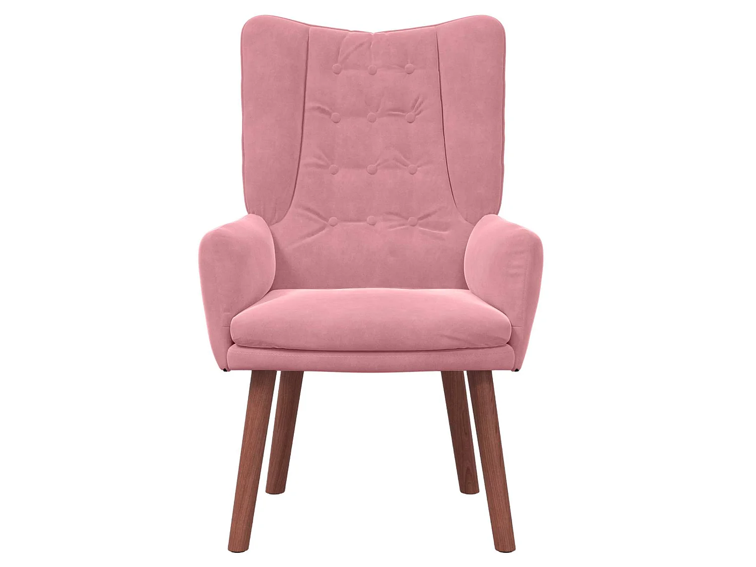 fauteuil Rose 63 x 67 x 94 cm Velours