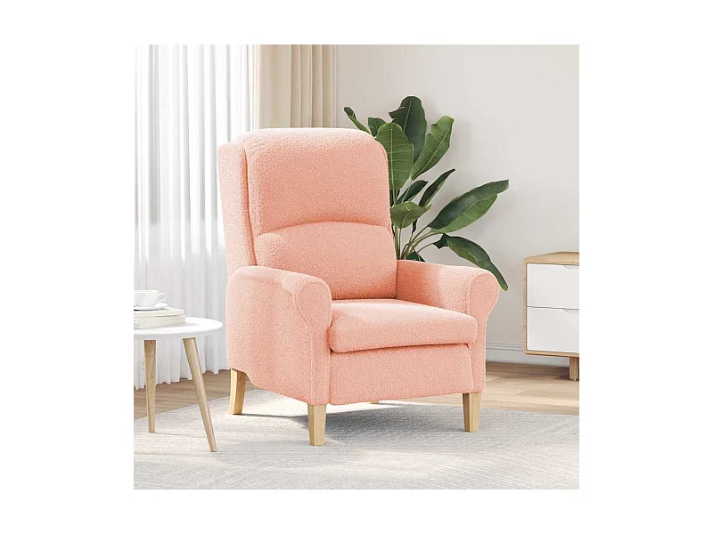 Fauteuil Roze 76 x 94 x 102 cm Stof
