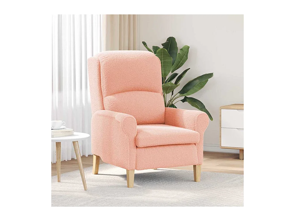 fauteuil Rose 76 x 94 x 102 cm tissu