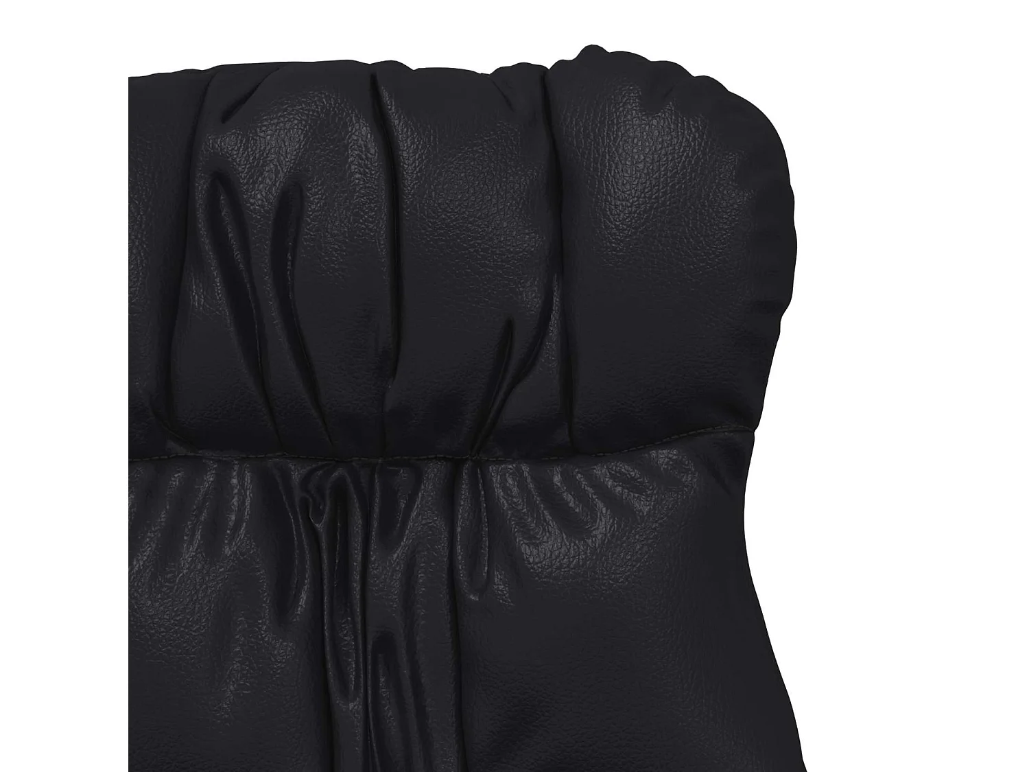 Fauteuil Zwart 69 x 74 x 93 cm Kunstleer