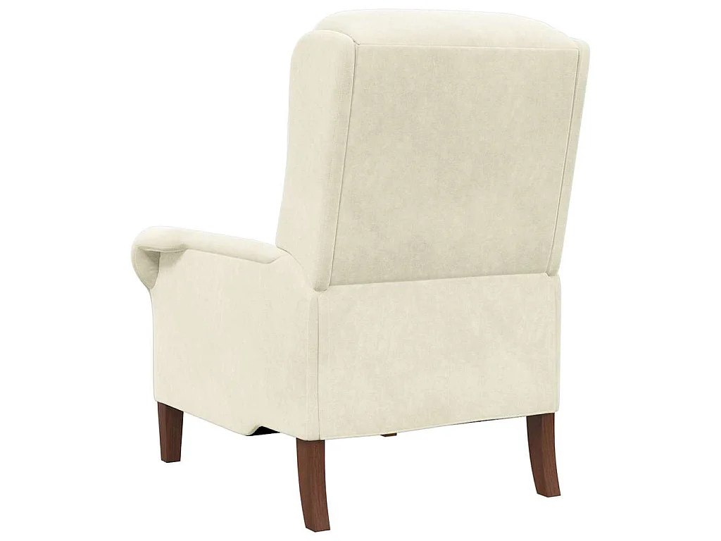 Sessel Creme 76 x 94 x 102 cm Samt