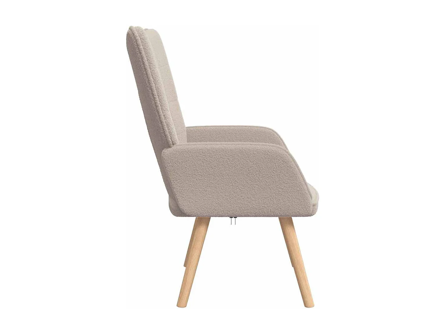 Fauteuil relaxant Gris clair 62 x 67 x 95.5 cm tissu