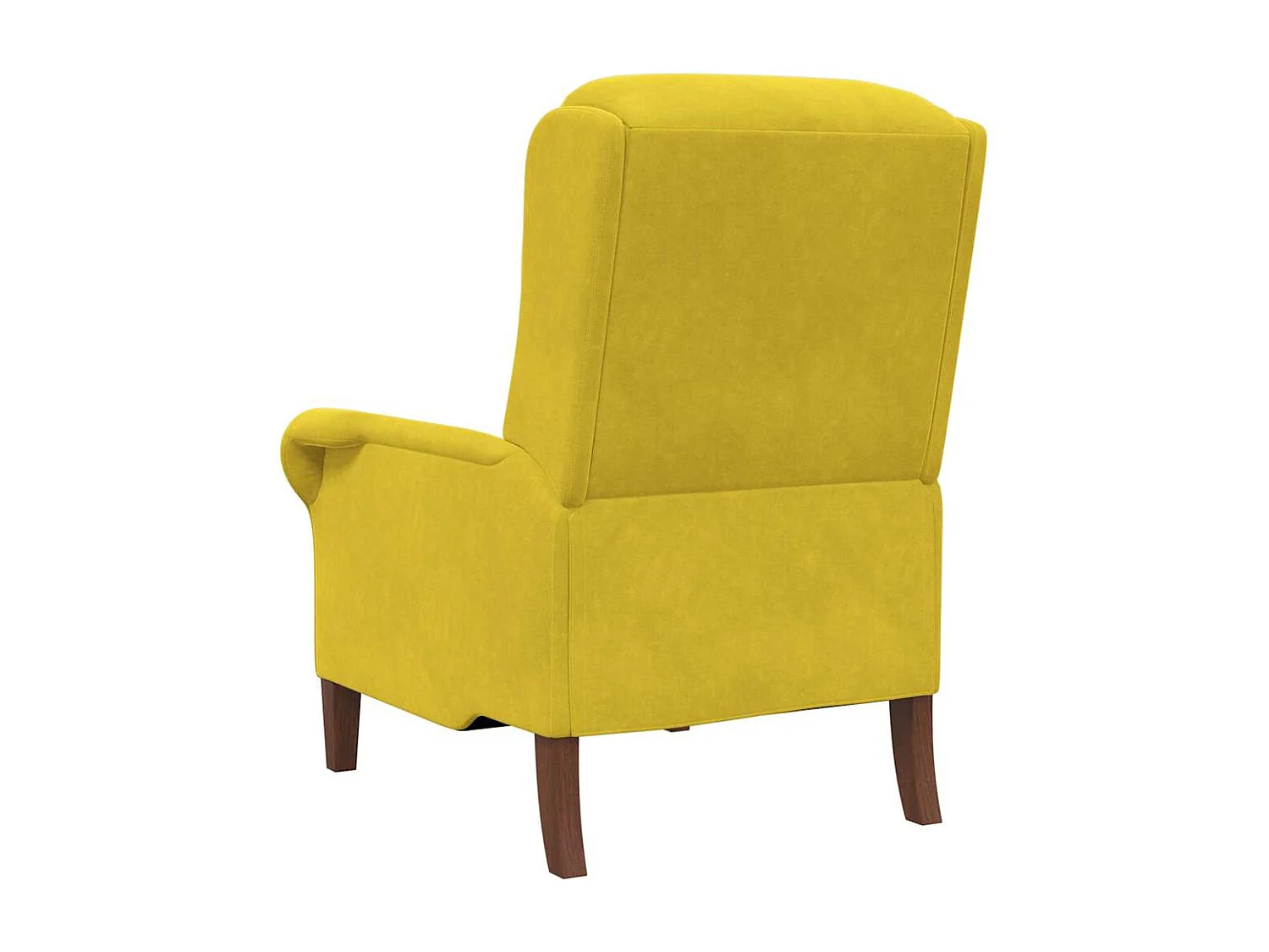 fauteuil Jaune 76 x 94 x 102 cm Velours