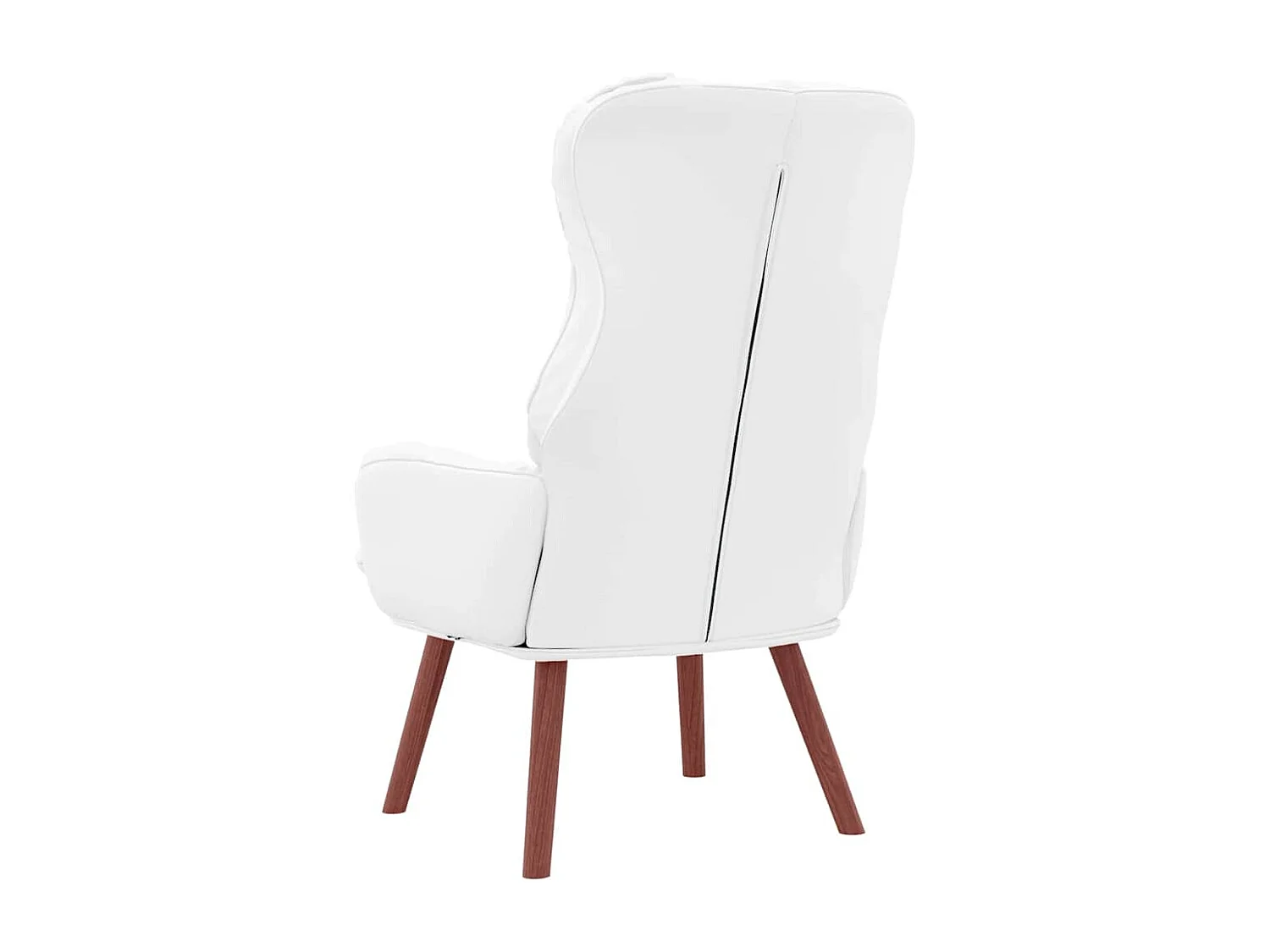 poltrona Bianco 69 x 74 x 93 cm Pelle Artificiale