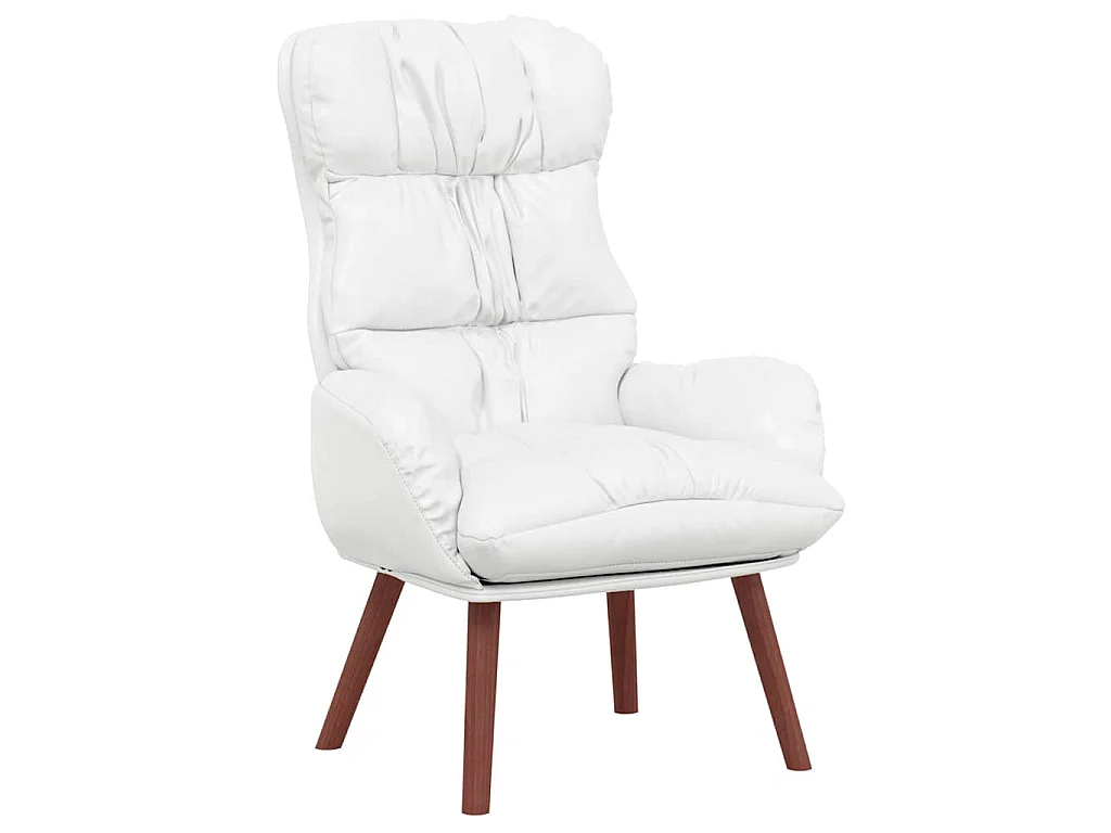fauteuil Blanc 69 x 74 x 93 cm Simili cuir