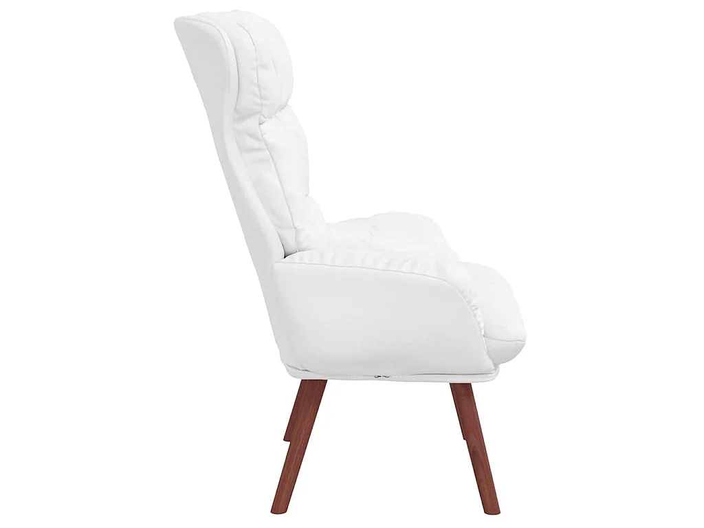 fauteuil Blanc 69 x 74 x 93 cm Simili cuir