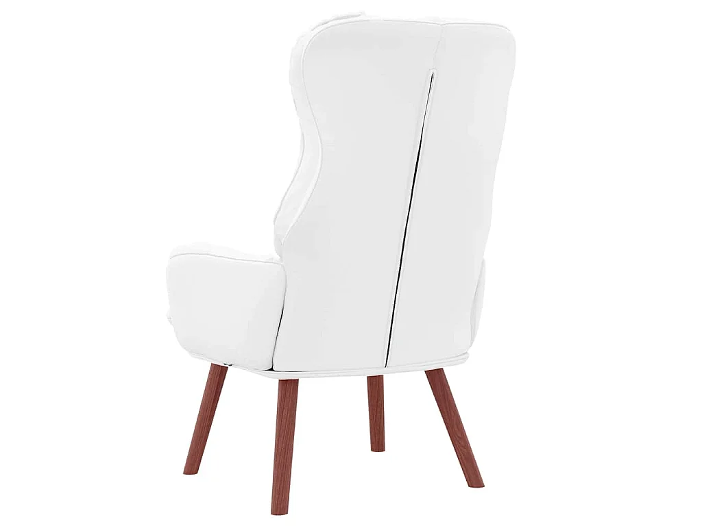 fauteuil Blanc 69 x 74 x 93 cm Simili cuir