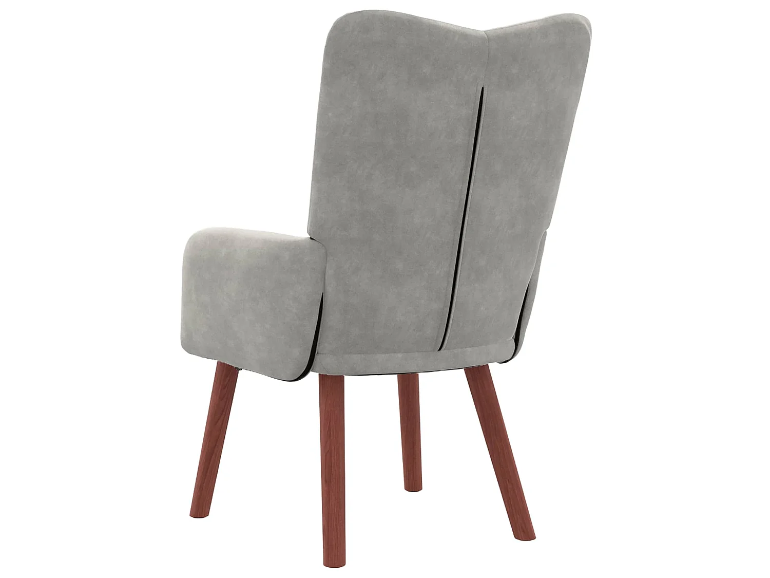 fauteuil Gris clair 63 x 67 x 94 cm Velours
