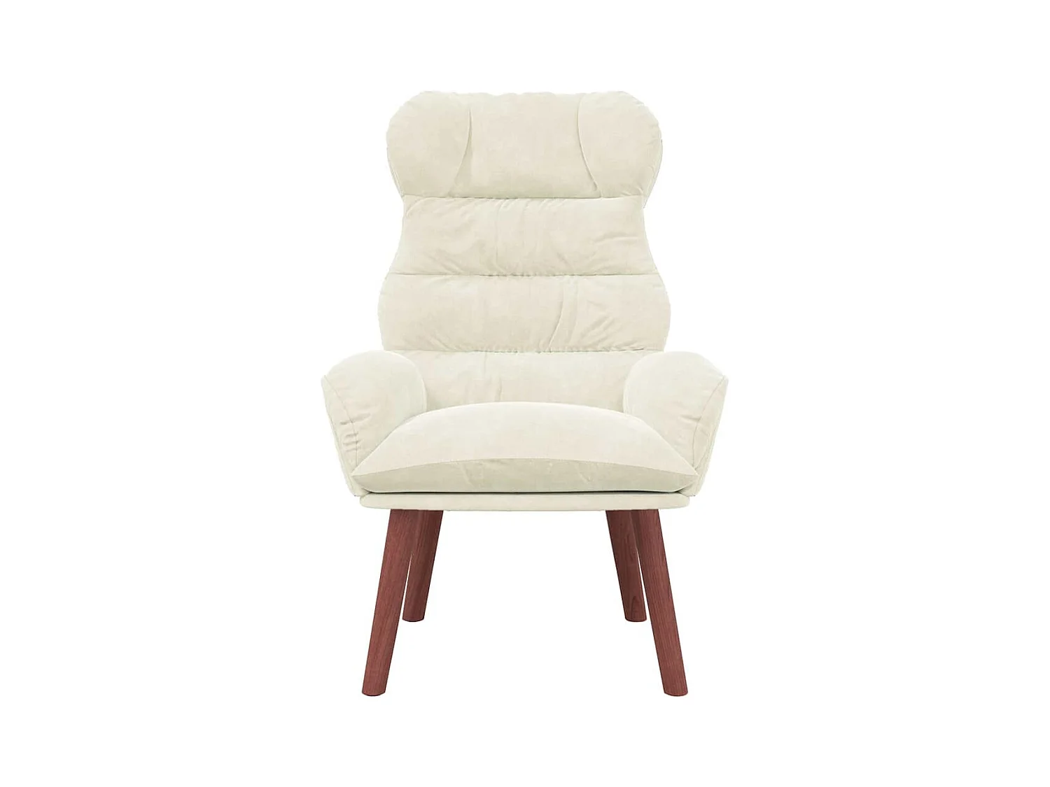 Fauteuil relaxant Crème 69 x 74 x 93 cm Velours