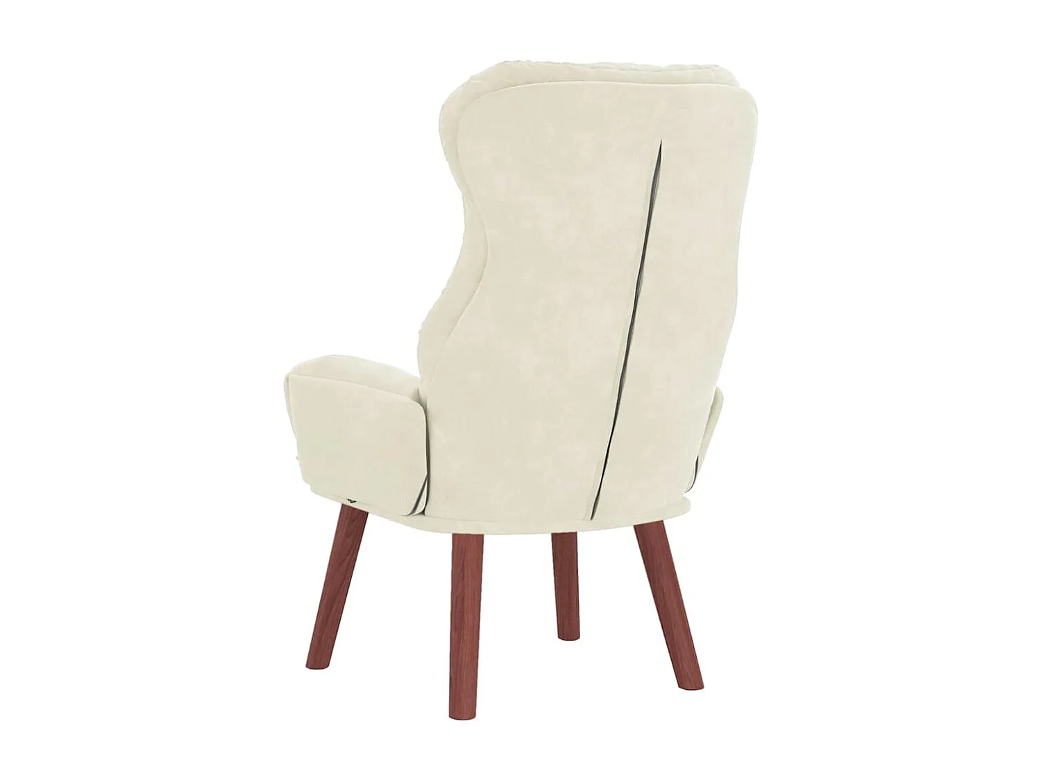poltrona Crema 69 x 74 x 93 cm Velluto