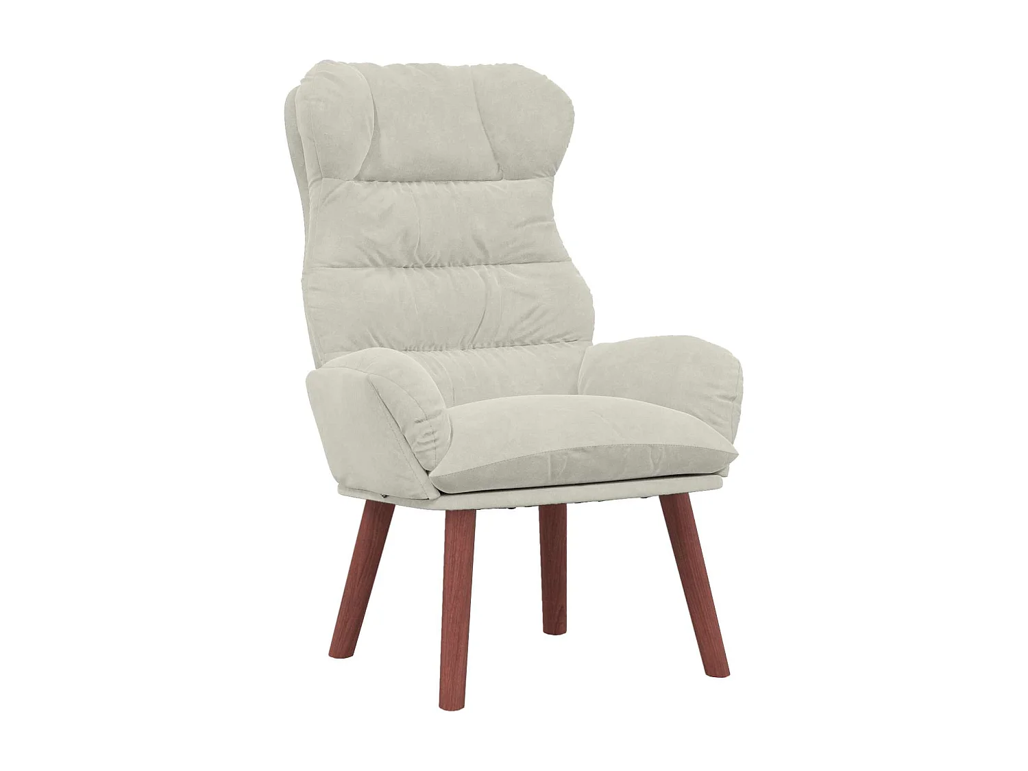 fauteuil Crème 69 x 74 x 93 cm Velours