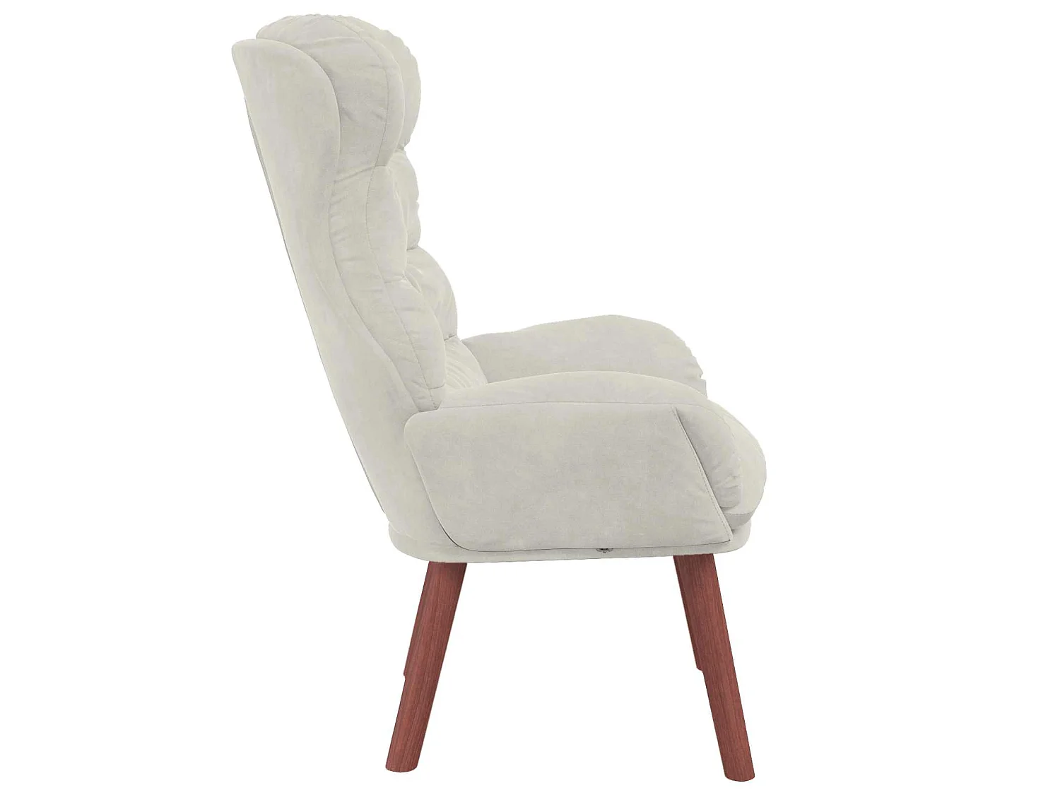 fauteuil Crème 69 x 74 x 93 cm Velours