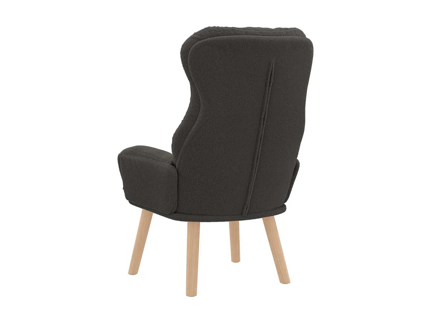 fauteuil Gris foncé 69 x 74 x 93 cm Tissu Sherpa