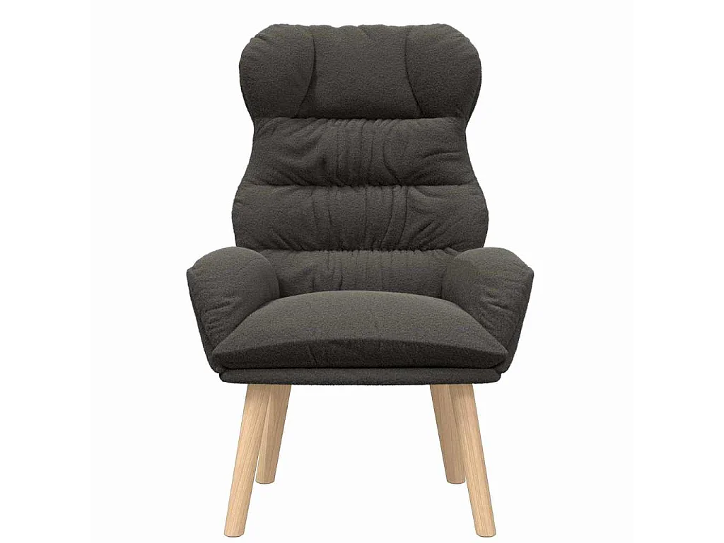 fauteuil Gris foncé 69 x 74 x 93 cm Tissu Sherpa