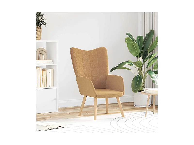 Ontspanningsstoel Beige 62 x 67 x 95.5 cm Stof