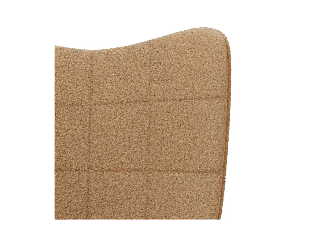 Fauteuil relaxant Beige 62 x 67 x 95.5 cm tissu