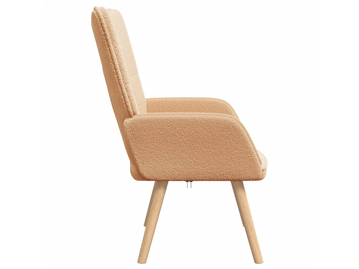 fauteuil Beige 62 x 67 x 95,5 cm Tissu Sherpa