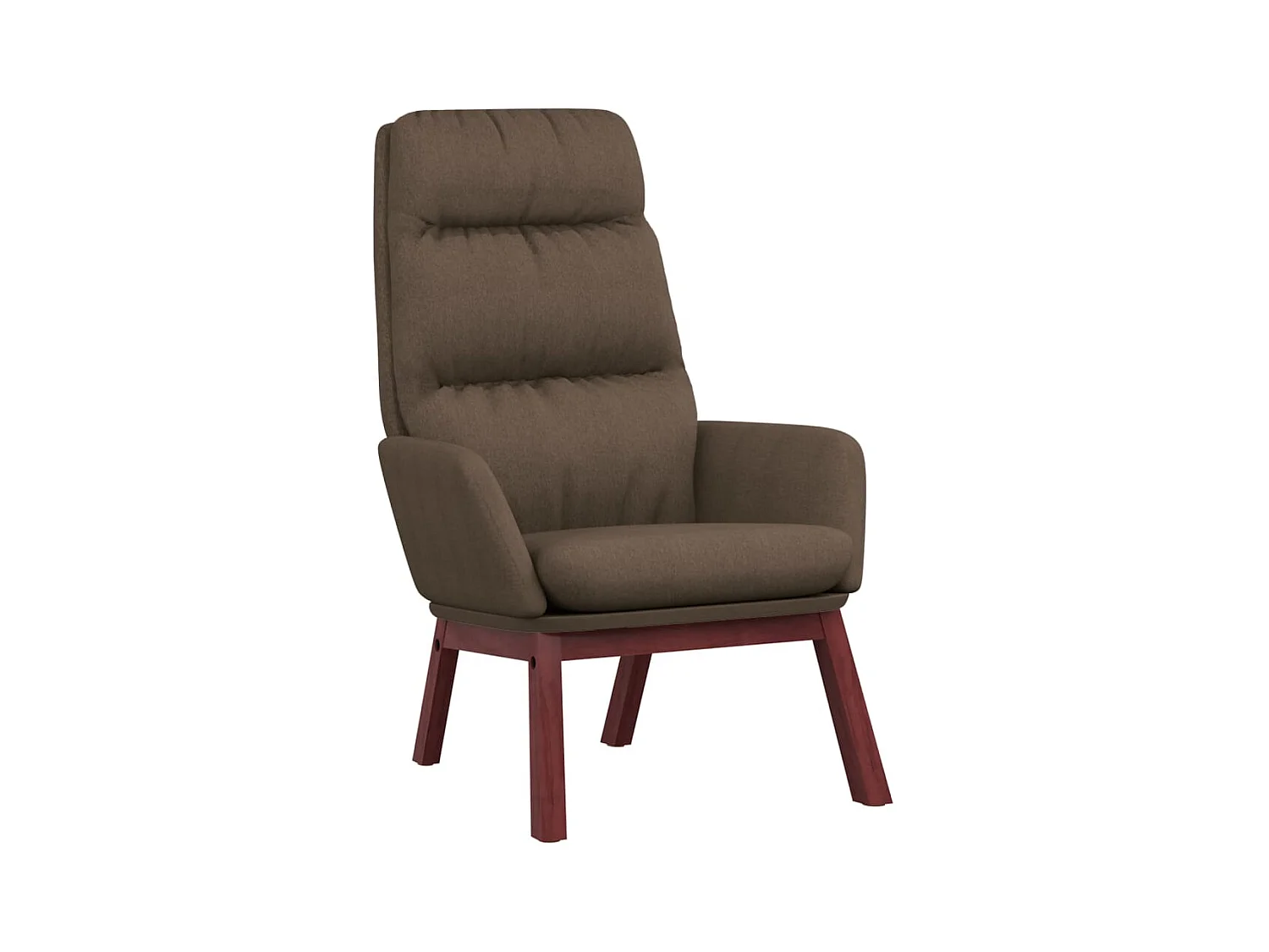 Chaise de relaxation Taupe Tissu