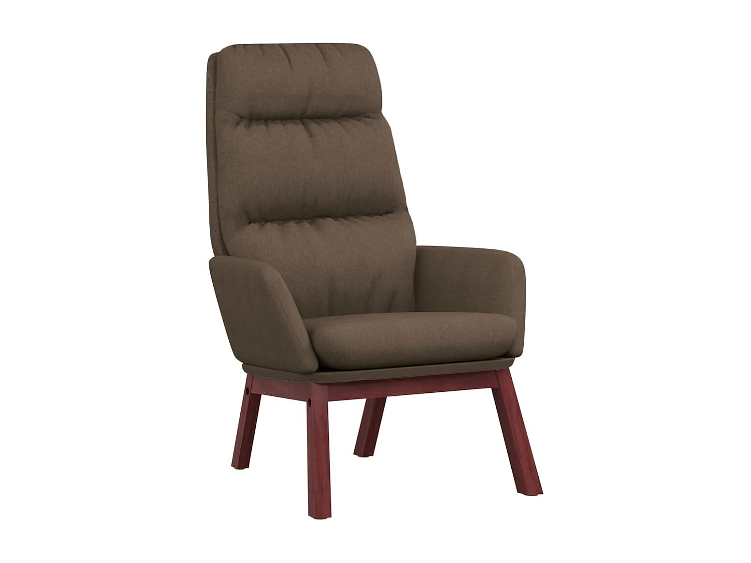 Chaise de relaxation Taupe Tissu