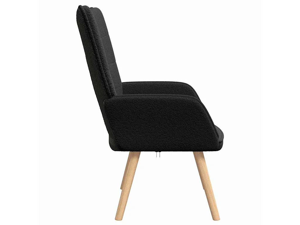 fauteuil Noir 62 x 67 x 95,5 cm Tissu Sherpa