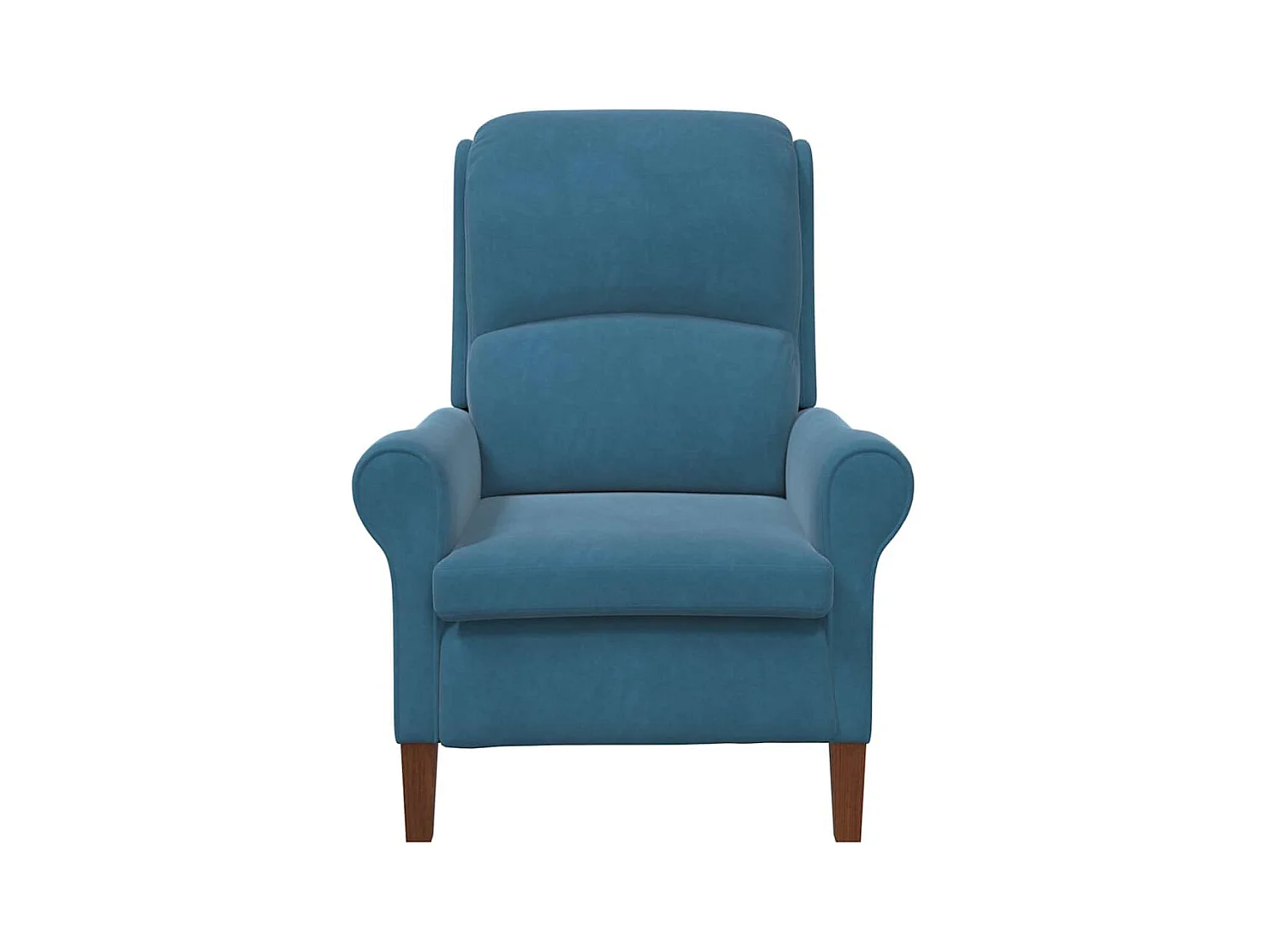 fauteuil Bleu 76 x 94 x 102 cm Velours