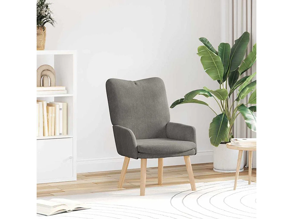 fauteuil Gris clair 63 x 67 x 94 cm tissu