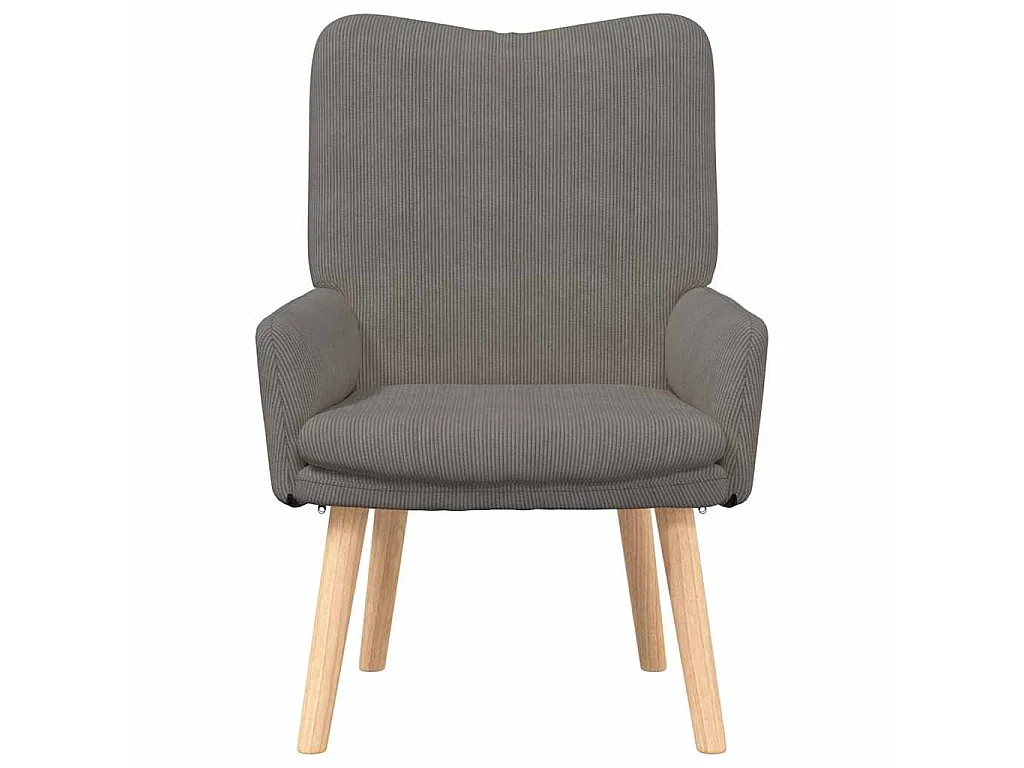 fauteuil Gris clair 63 x 67 x 94 cm tissu