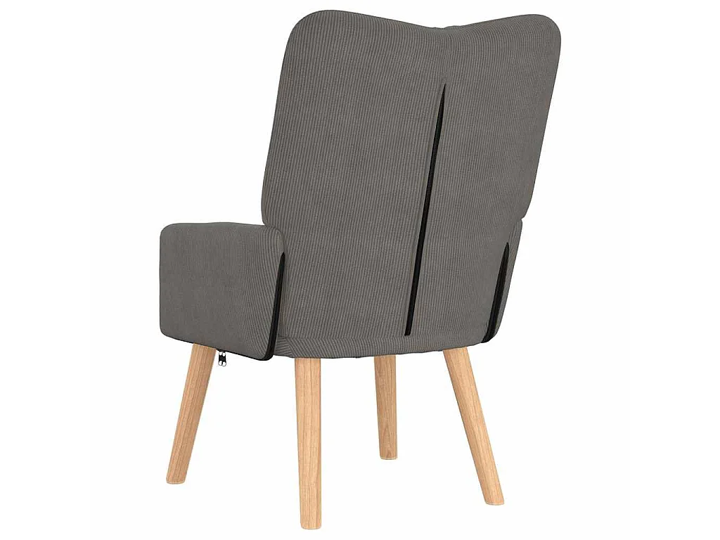 fauteuil Gris clair 63 x 67 x 94 cm tissu