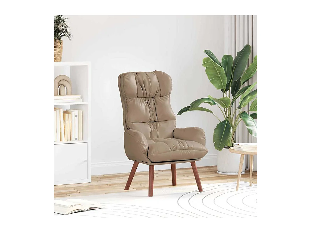 Fauteuil relaxant Cappuccino 69 x 74 x 93 cm Faux cuir