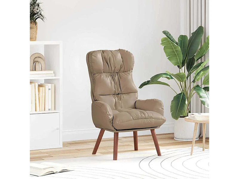 Fauteuil Cappuccino 69 x 74 x 93 cm Kunstleer