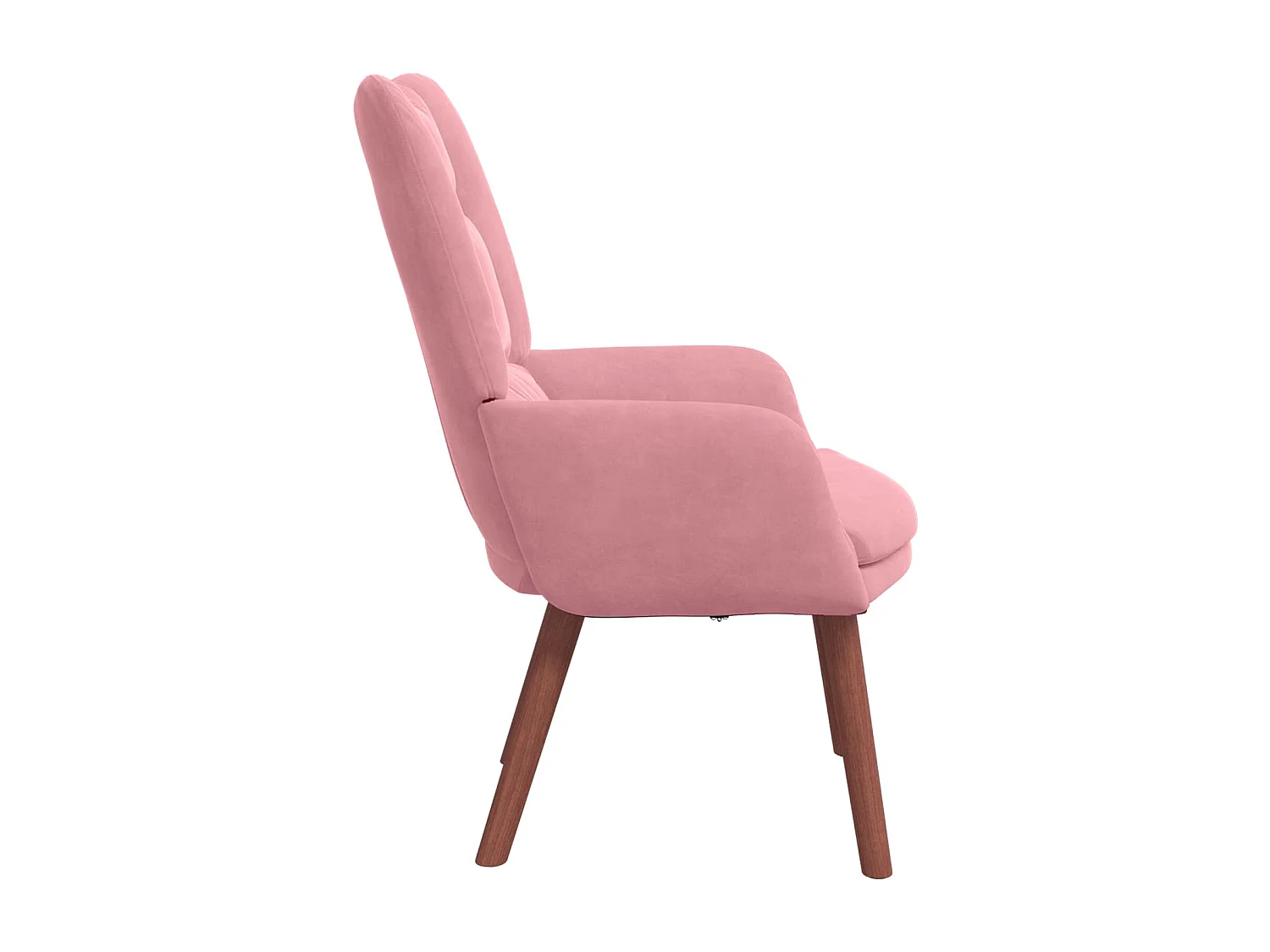 fauteuil Rose 63 x 67 x 94 cm Velours