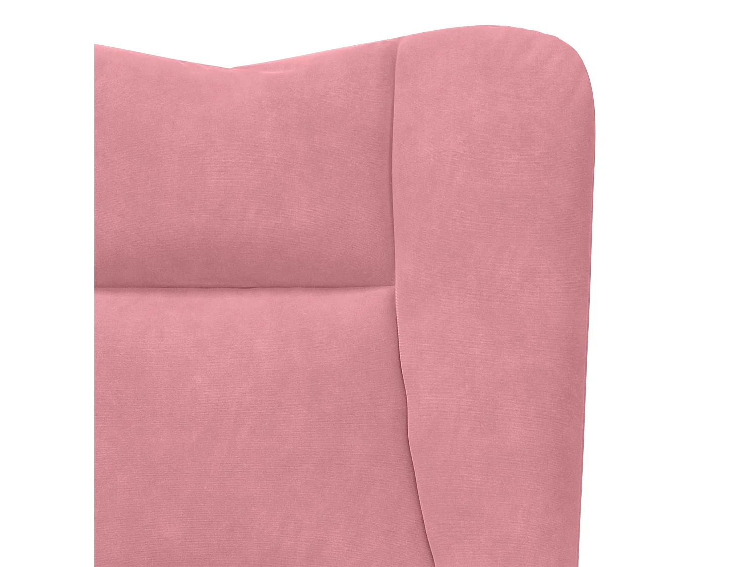 fauteuil Rose 63 x 67 x 94 cm Velours
