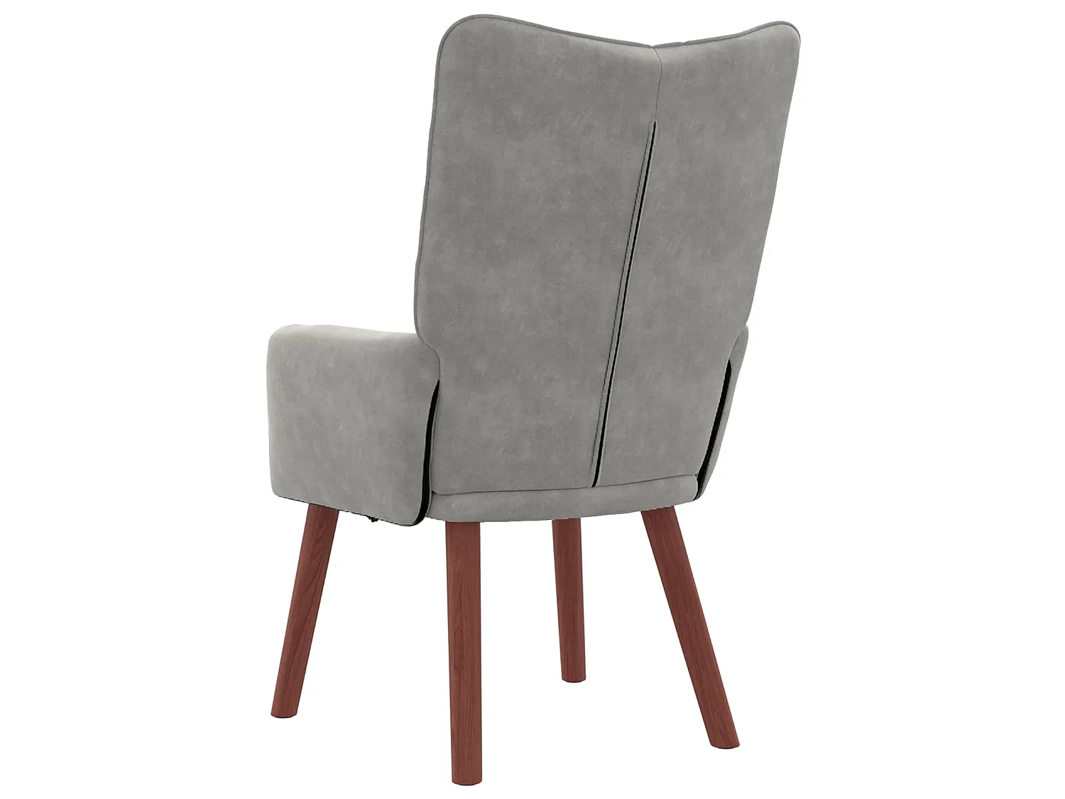 fauteuil Gris clair 63 x 67 x 94 cm Velours