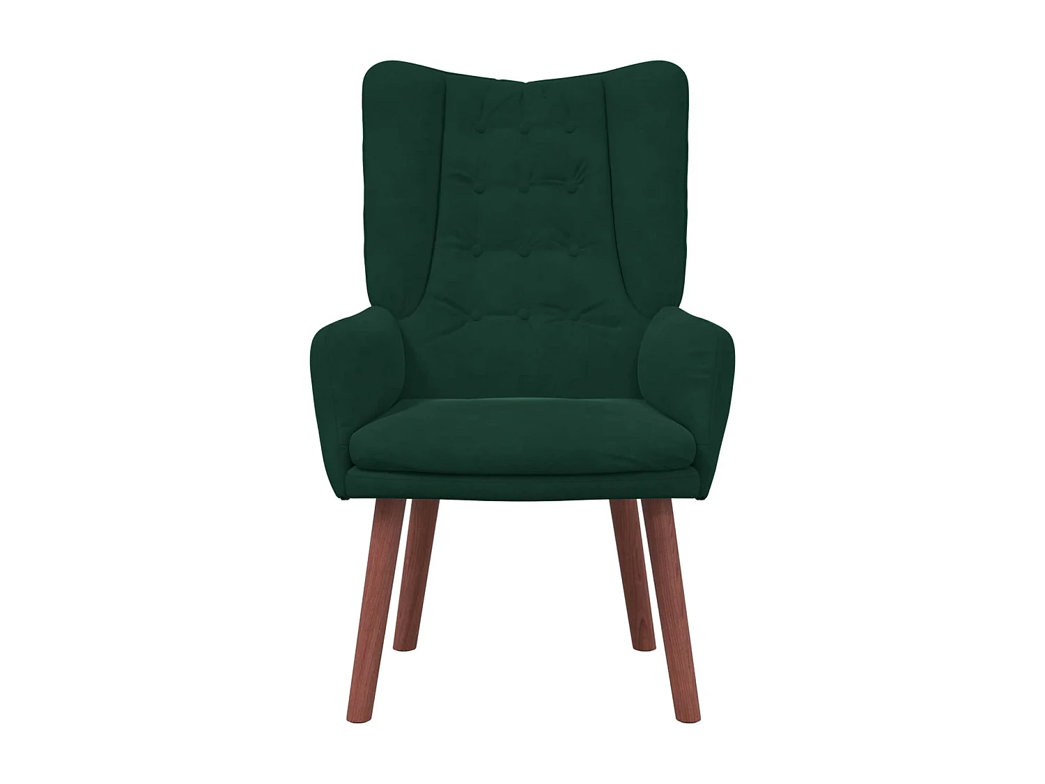 fauteuil Vert foncé 63 x 67 x 94 cm Velours