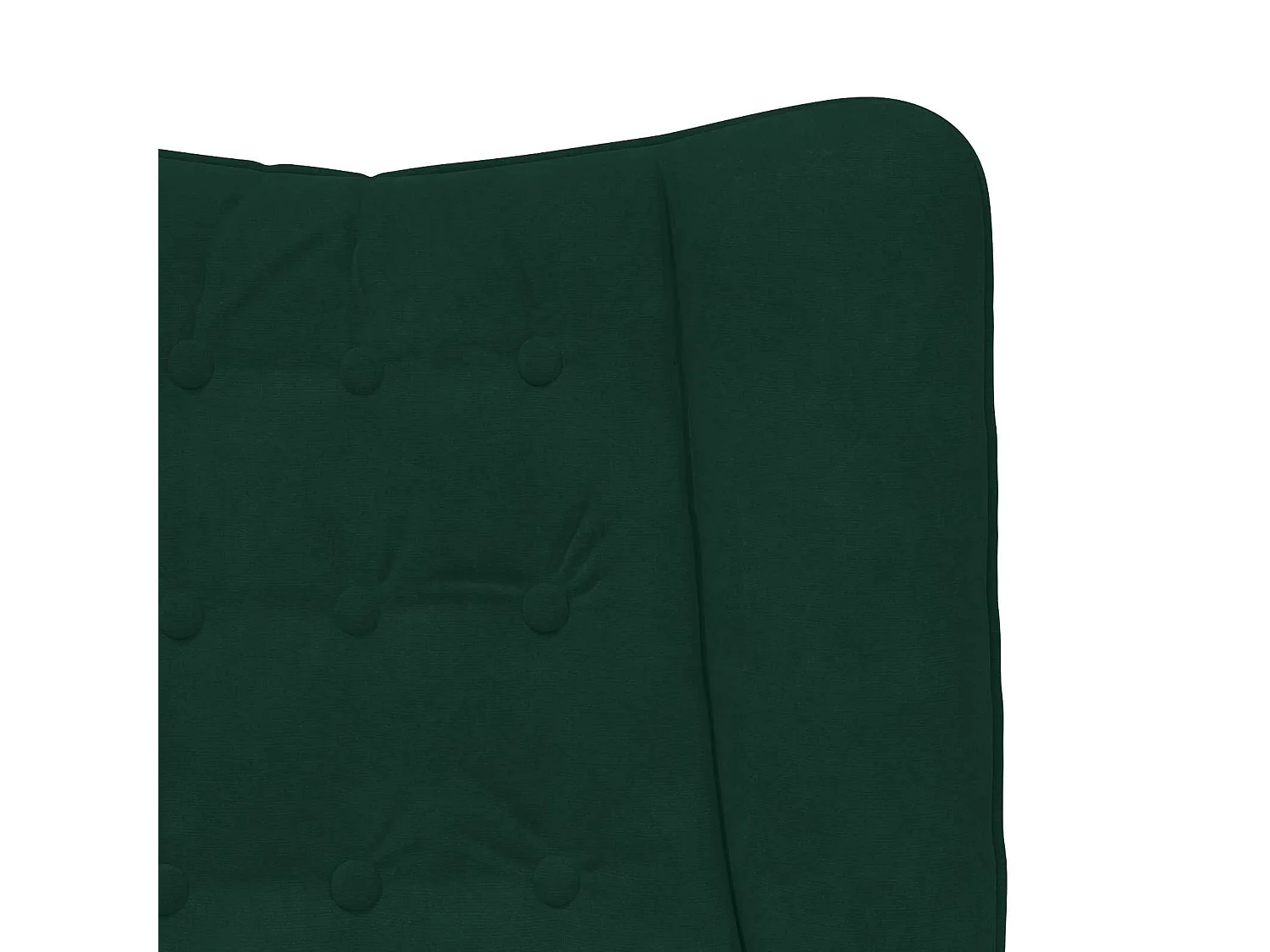 fauteuil Vert foncé 63 x 67 x 94 cm Velours