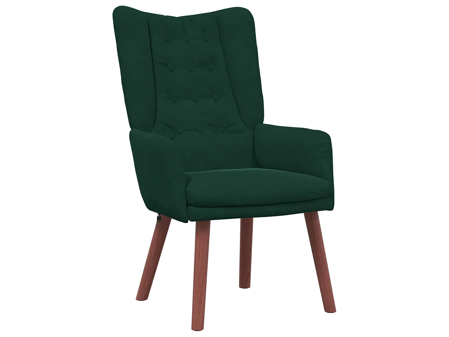 fauteuil Vert foncé 63 x 67 x 94 cm Velours