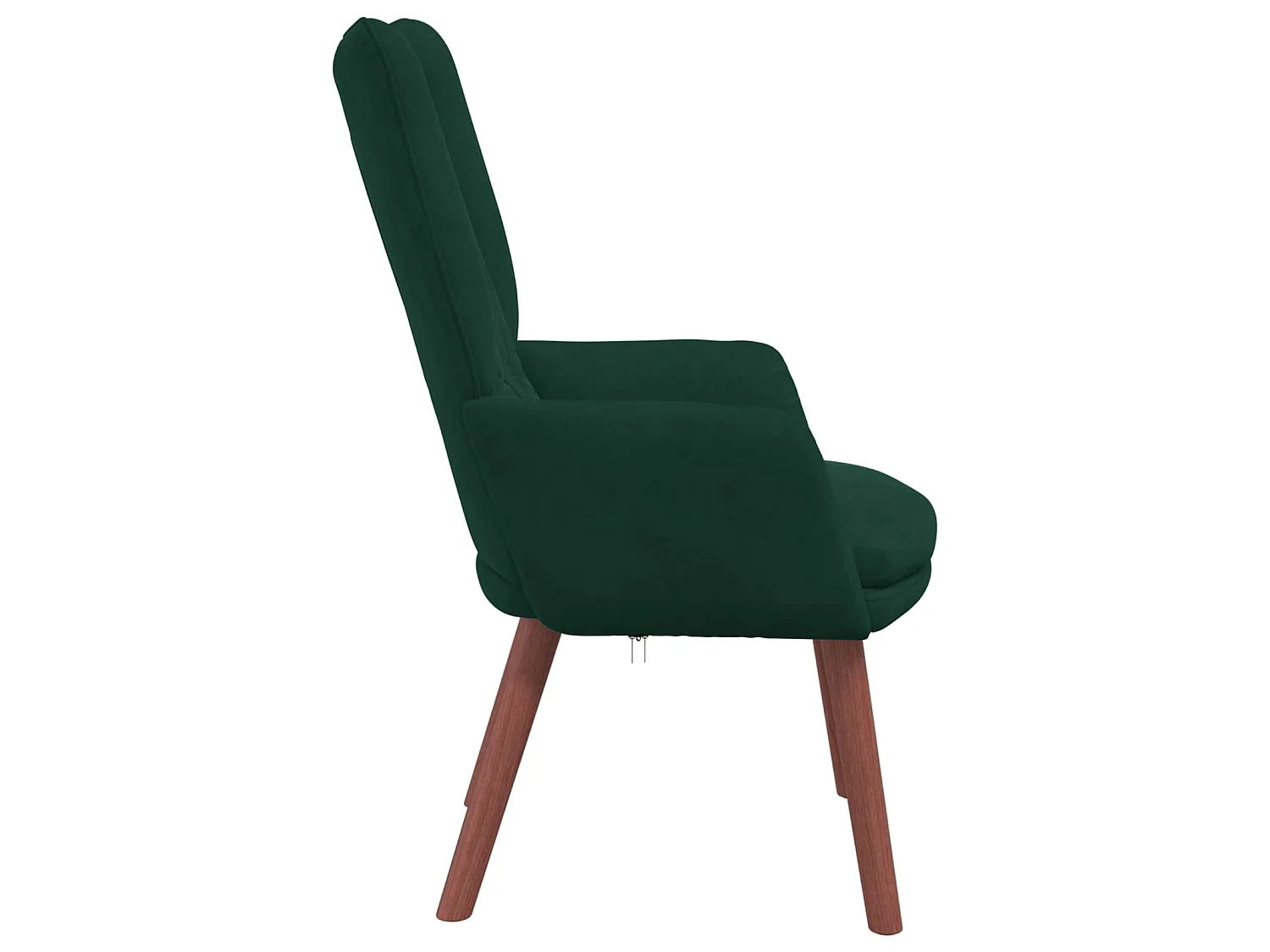 fauteuil Vert foncé 63 x 67 x 94 cm Velours