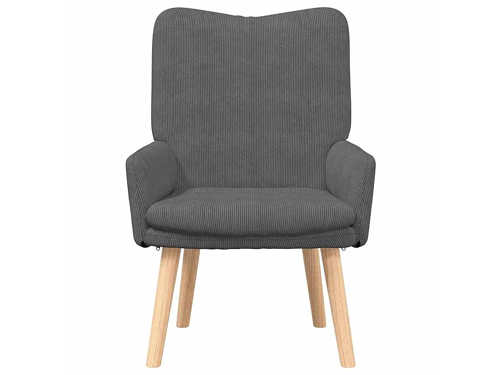 fauteuil Gris foncé 63 x 67 x 94 cm tissu