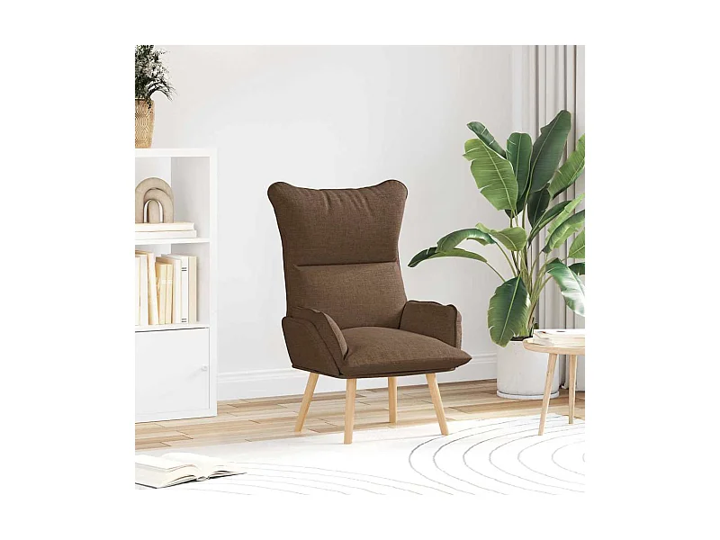 Fauteuil relaxant Marron 69 x 74 x 93 cm tissu